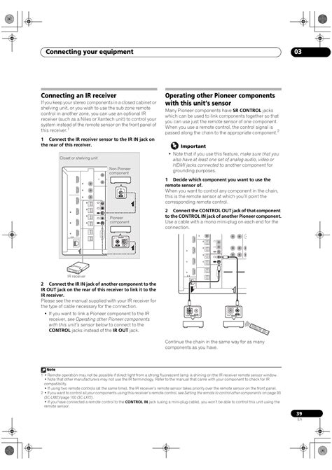 pioneer ir receiver pdf manual